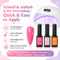 Preview: 10er UV Nagellack Gel Set Rainbow Shine